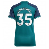 Arsenal Oleksandr Zinchenko #35 Replica Third Shirt Ladies 2023-24 Short Sleeve